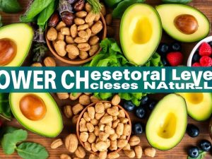 Alimente sănătoase pentru scăderea colesterolului natural.