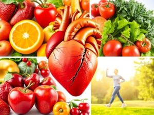 Inimă sănătoasă, stil de viață activ, alimentație echilibrată.