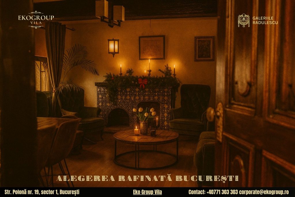 Descoperă cele mai rafinate destinatii de craciun în București: Crăciunul anilor ’30 la Eko Group Vila